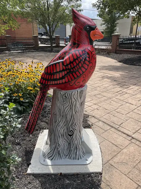 Zenburda Cardinal located in Busby Park in Marion, Ohio