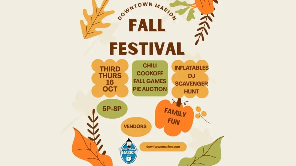 Downtown Marion Inc. Fall Festival in Downtown Marion