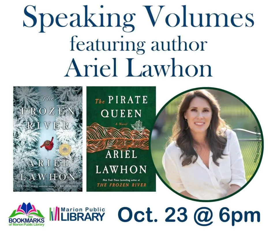 Speaking Volumes featuring Ariel Lawhon at the Marion Public Library