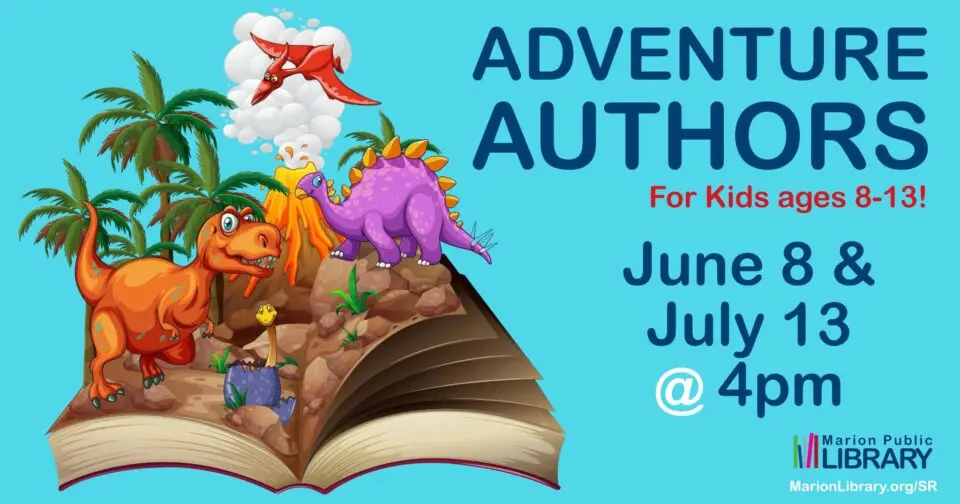 Author Adventures: Dino Stories at the Marion Public Library