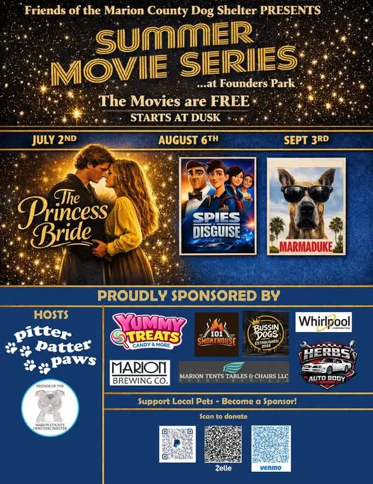 Summer Movie Series at Founders Park
