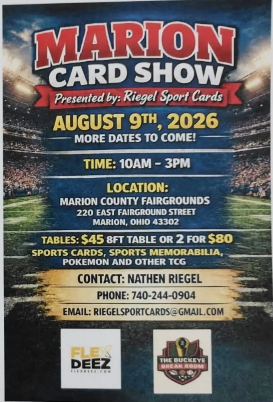 Marion Card Show at the Marion County Fairgrounds