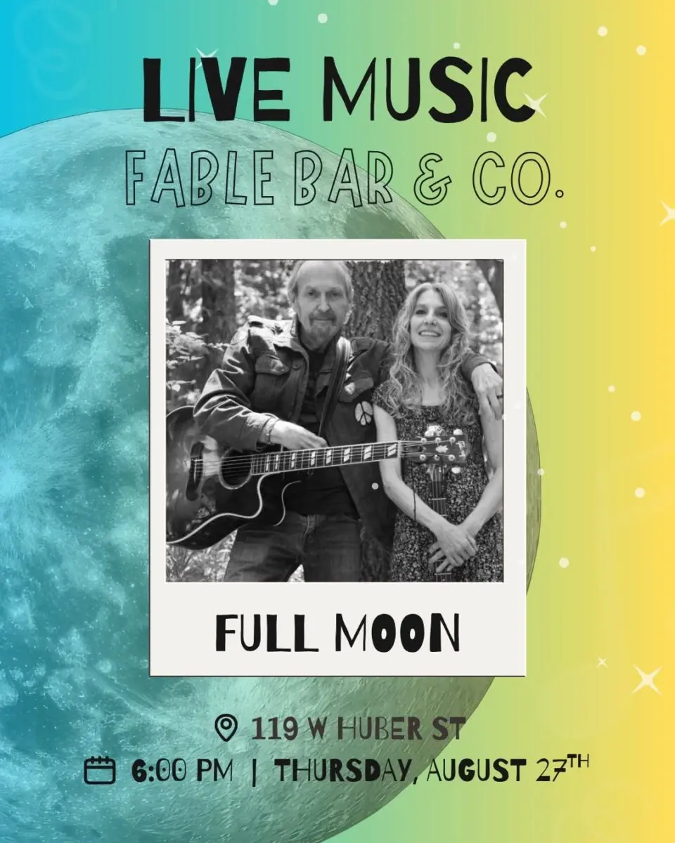 Live Music with Full Moon at Fable Bar & Co.