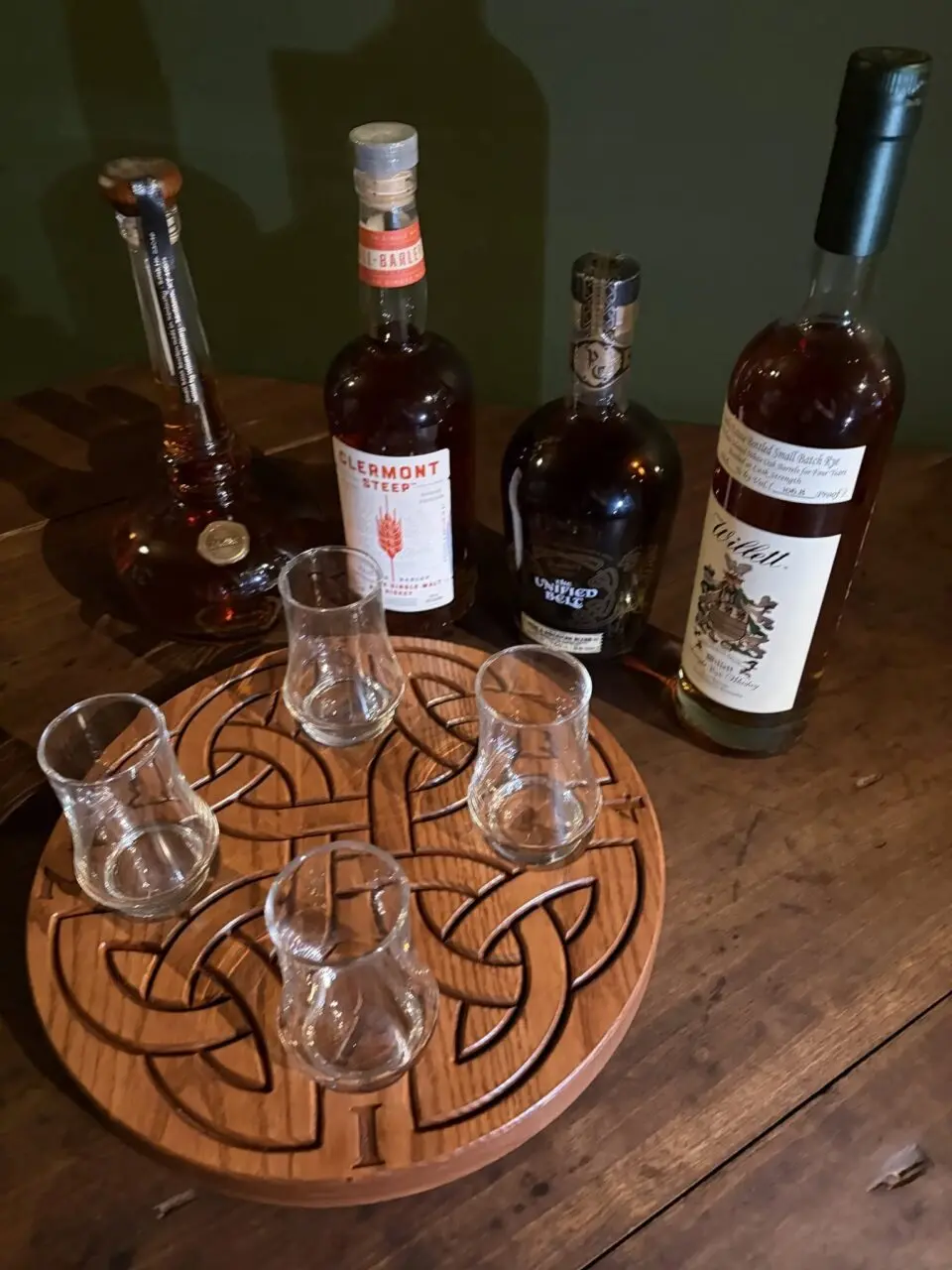 UFC Fight Night & “The Contender” Whiskey Flight at Kin & Kilt