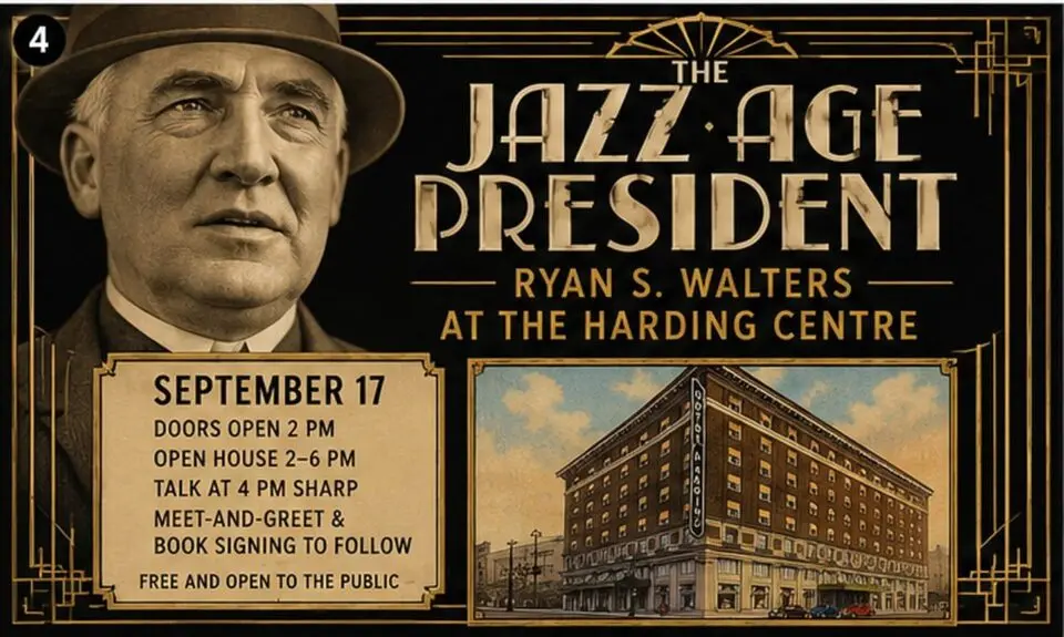 Ohio Open Doors: Harding Centre Open House & Author Talk