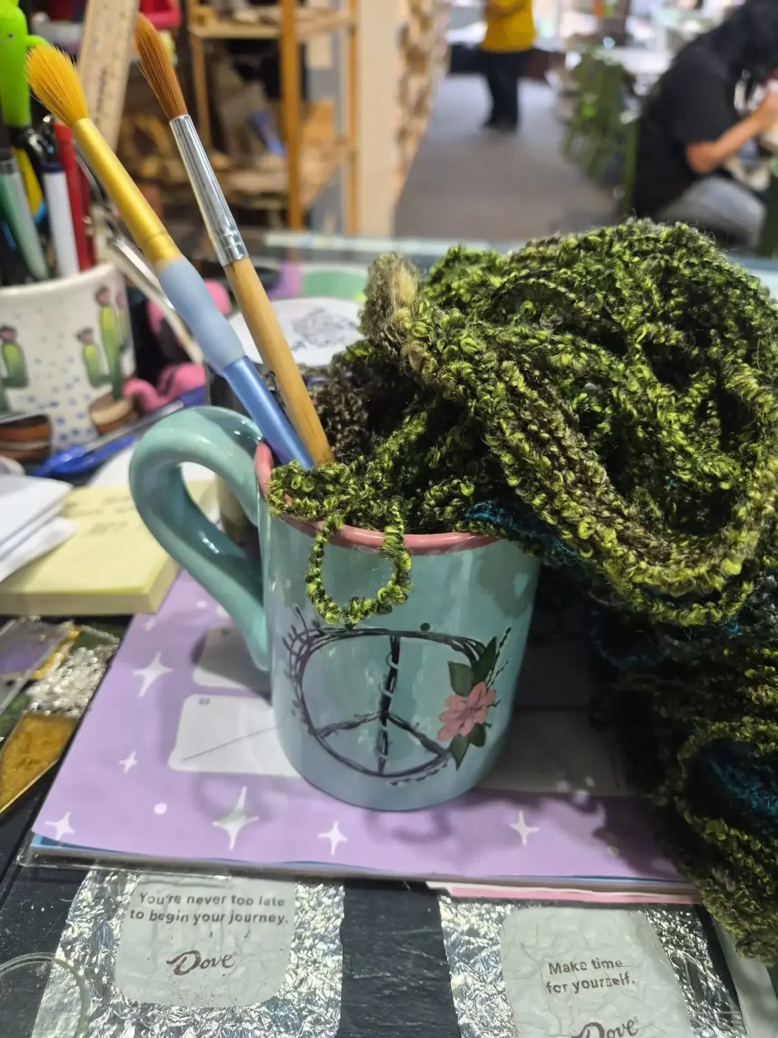 Cozy Community Craft Night at Mimi's Art Hollow