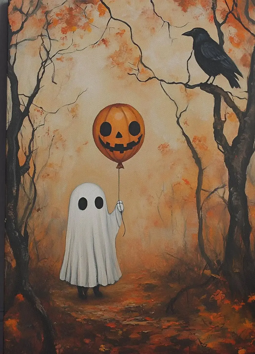 Garden Ghostie Painting at Mimi's Art Hollow