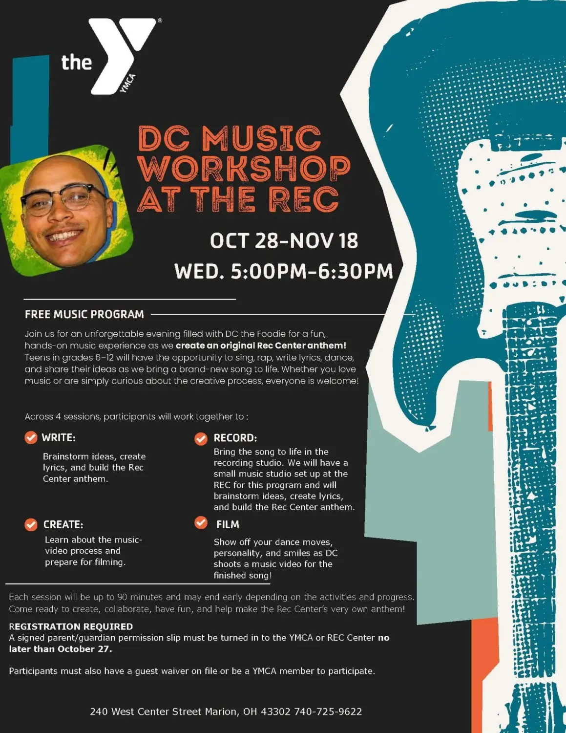 DC Music Workshop at The Rec Center