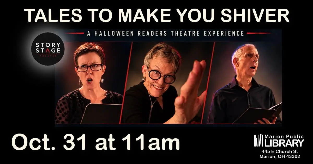 Story Stage Theatre’s Tales to Make You Shiver! at the Marion Public Library