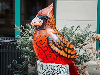 Cardinal Project statue
