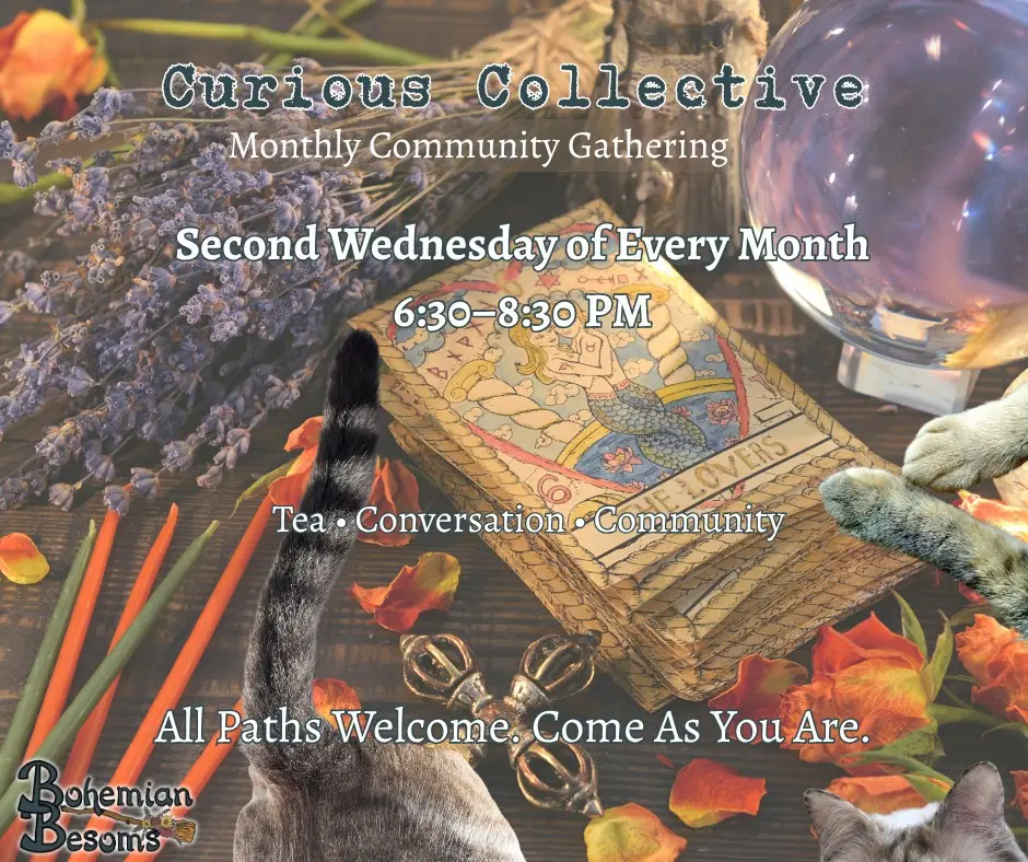 Curious Collective Community Gathering at Bohemian Besoms