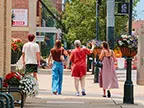 Downtown Center Street in Marion