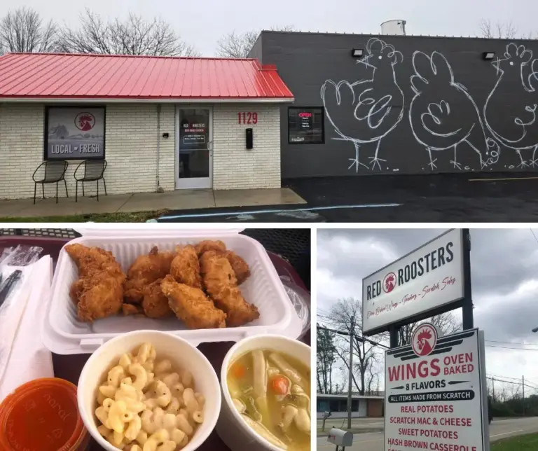 red roosters
